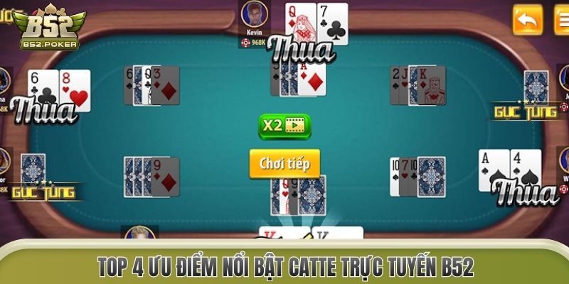 Top 4 ưu điểm nổi bật Catte trực tuyến B52